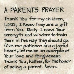 parents prayer